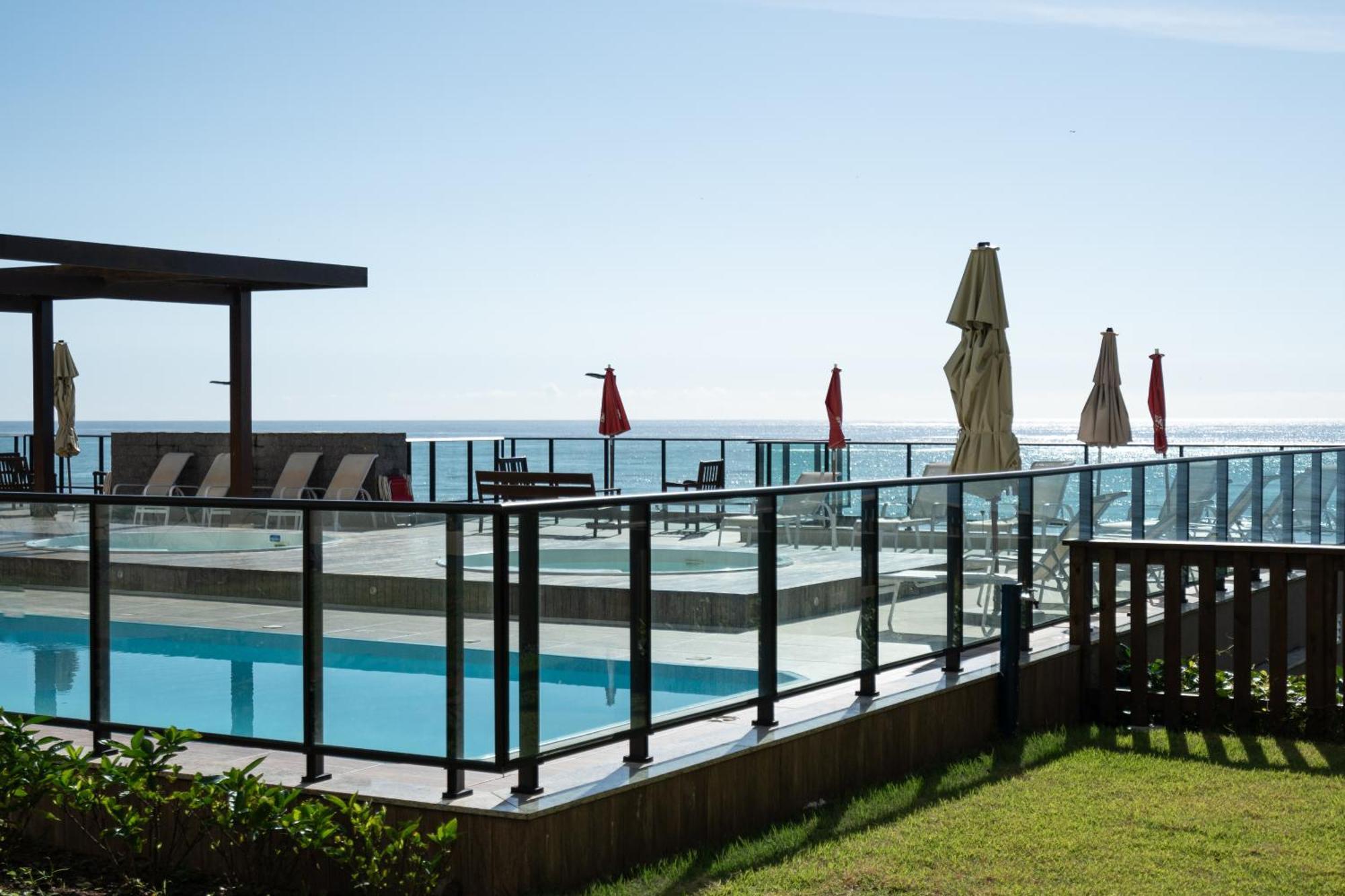 Aptos Completos Com Vista Mar Pe Na Areia Em Barra Velha Em Condominio Resort Com Spa, Piscina, Quadra De Futebol, Sala De Jogos, Brinquedoteca, Complexo Com Diversos Comercios Eksteriør billede