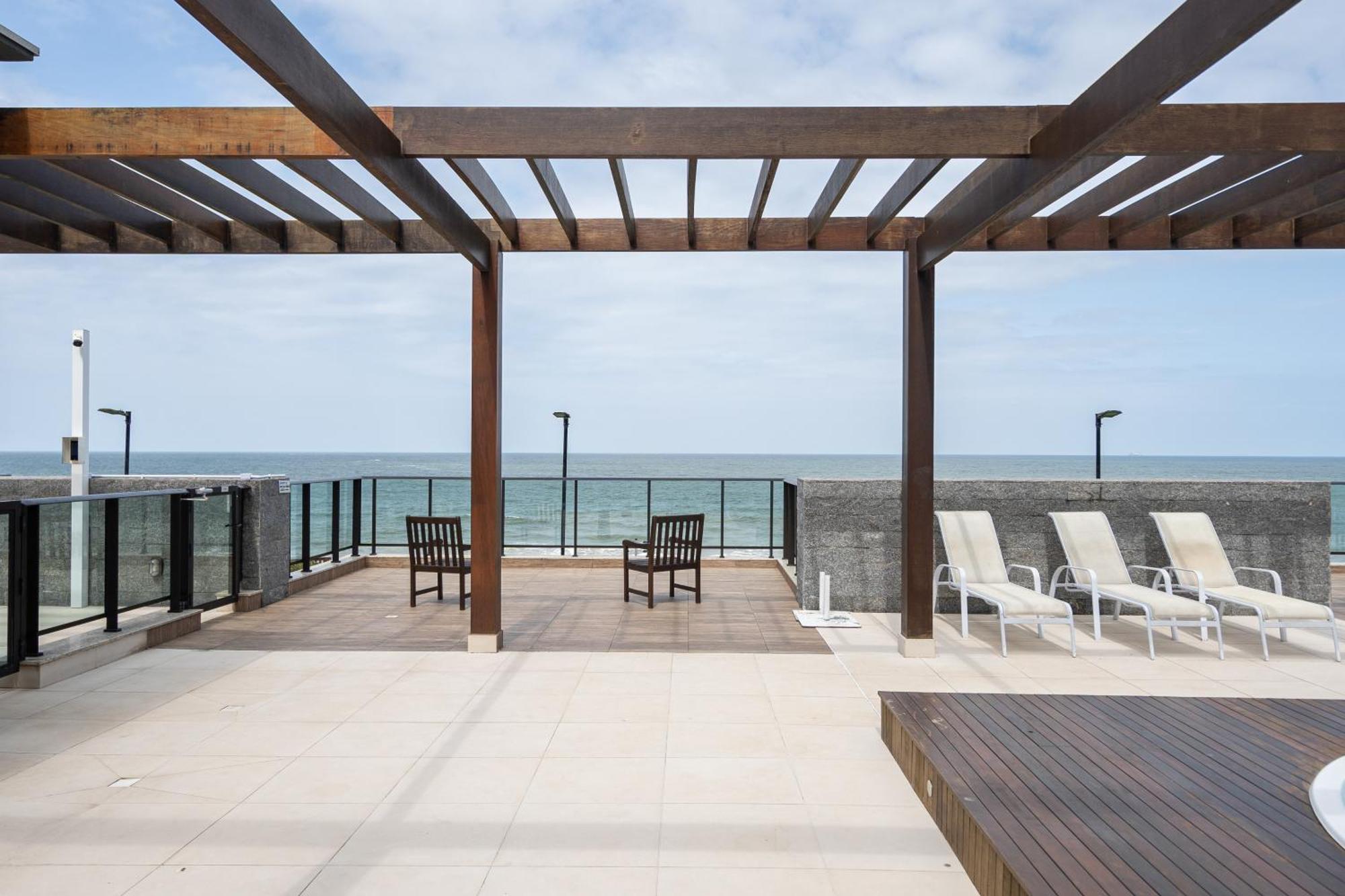 Aptos Completos Com Vista Mar Pe Na Areia Em Barra Velha Em Condominio Resort Com Spa, Piscina, Quadra De Futebol, Sala De Jogos, Brinquedoteca, Complexo Com Diversos Comercios Eksteriør billede